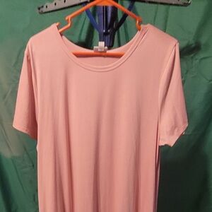LuLaRoe Soft Pink Maxi Dress